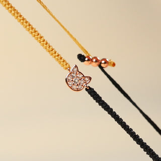 Handmade Braided Cat Bracelet - Tabby