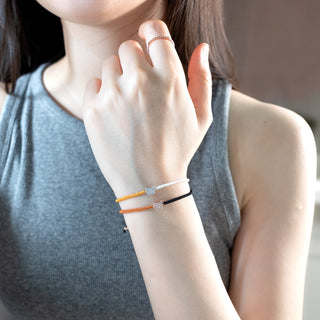 Handmade Braided Cat Bracelet - Tortoiseshell