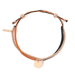 Double Braided Bracelet - Tortoiseshell Cat